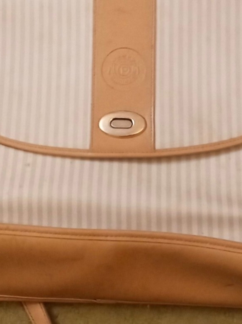 Vintage Phillipe Messenger Crossbody Bag,